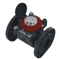 Турбінний лічильник для горячої води Apator Powogaz MWN 130-100 (ГВ)